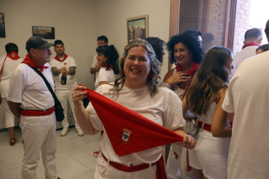 Calor, música y diversión en el cohete del inicio de las fiestas 2026 en Villafranca