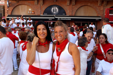 Calor, música y diversión en el cohete del inicio de las fiestas 2026 en Villafranca