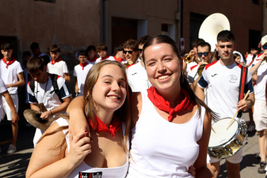 Calor, música y diversión en el cohete del inicio de las fiestas 2026 en Villafranca