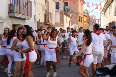 Calor, música y diversión en el cohete del inicio de las fiestas 2026 en Villafranca