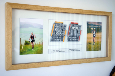 La atleta Estefanía Unzu recibe en su casa a Diario de Navarra en la semana que disputa el Campeonato del Mundo de 100 kilómetros