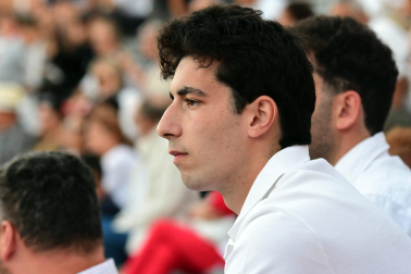 Toros de la Dehesa de Guadarrama para los novilleros forales Aarón Navas, Pablo Hernández y Pacho Jiménez en la novillada de fiestas de Sangüesa el 15 de septiembre