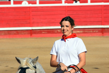 Toros de la Dehesa de Guadarrama para los novilleros forales Aarón Navas, Pablo Hernández y Pacho Jiménez en la novillada de fiestas de Sangüesa el 15 de septiembre