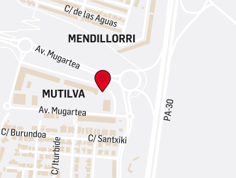 Localizador de las viviendas en Mutilva incluidas en el primer sorteo de VPO en Navarra