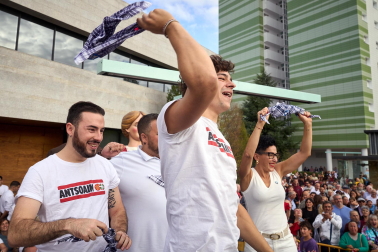 Inicio de las fiestas en Ansoáin con el lanzamiento del cohete este jueves, 17 de septiembre