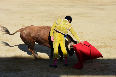 Novillada en Sangüesa con toros de José Luis Pascual para los diestros Aarón Navas y Jesús Mariano.