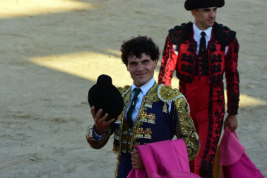 Novillada en Sangüesa con toros de José Luis Pascual para los diestros Aarón Navas y Jesús Mariano.