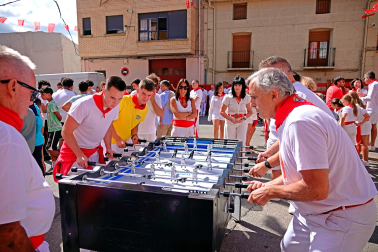 Comida de las cuadrillas en el día de las peñas de las fiestas de Santa Eufemia 2026 en Villafranca