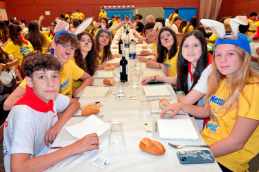 Comida de las cuadrillas en el día de las peñas de las fiestas de Santa Eufemia 2026 en Villafranca