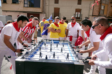 Comida de las cuadrillas en el día de las peñas de las fiestas de Santa Eufemia 2026 en Villafranca