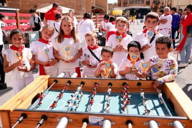 Comida de las cuadrillas en el día de las peñas de las fiestas de Santa Eufemia 2026 en Villafranca