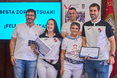 Fotos del cohete de las fiestas de Huarte 2026