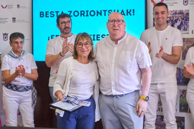 Fotos del cohete de las fiestas de Huarte 2026