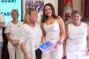 Fotos del cohete de las fiestas de Huarte 2026