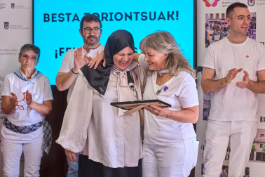 Fotos del cohete de las fiestas de Huarte 2026