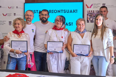Fotos del cohete de las fiestas de Huarte 2026