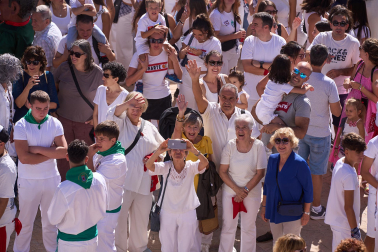 Fotos del cohete de las fiestas de Huarte 2026