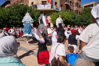 Fotos del cohete de las fiestas de Huarte 2026