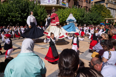 Fotos del cohete de las fiestas de Huarte 2026