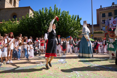 Fotos del cohete de las fiestas de Huarte 2026