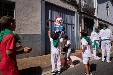 Fotos del cohete de las fiestas de Huarte 2026
