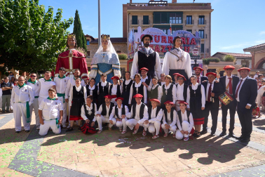 Fotos del cohete de las fiestas de Huarte 2026