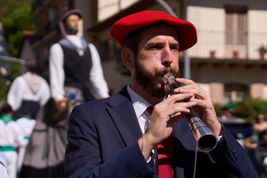 Fotos del cohete de las fiestas de Huarte 2026