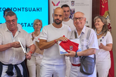 Fotos del cohete de las fiestas de Huarte 2026