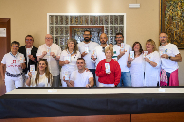 Fotos del cohete de las fiestas de Huarte 2026