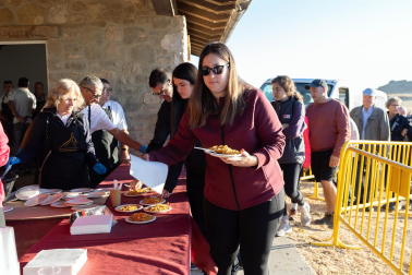 Tradicional acto de entrada de los rebaños de ovejas a Bardenas Reales