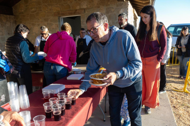 Tradicional acto de entrada de los rebaños de ovejas a Bardenas Reales