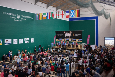 Campeonato mundial de esquileo en Elizondo