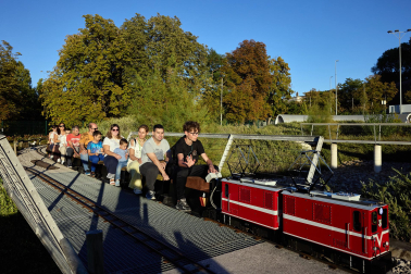 Fiesta del tren en Trinitarios