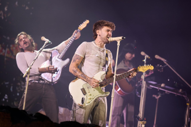 Concierto de Dani Fernández en el Navarra Arena