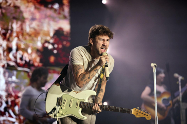 Concierto de Dani Fernández en el Navarra Arena