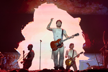Concierto de Dani Fernández en el Navarra Arena