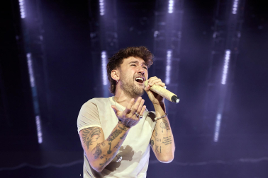 Concierto de Dani Fernández en el Navarra Arena