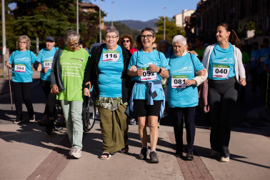 Fotos de la marcha del Alzheimer en Alsasua