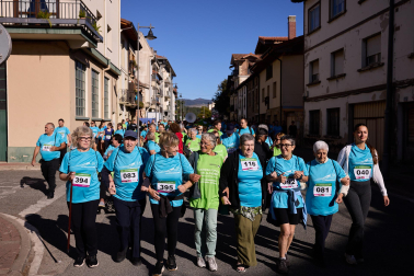 Fotos de la marcha del Alzheimer en Alsasua