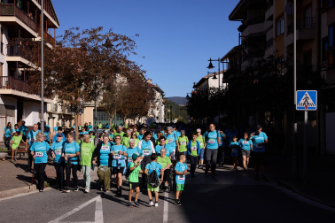 Fotos de la marcha del Alzheimer en Alsasua