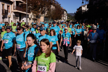 Fotos de la marcha del Alzheimer en Alsasua
