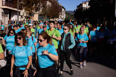 Fotos de la marcha del Alzheimer en Alsasua