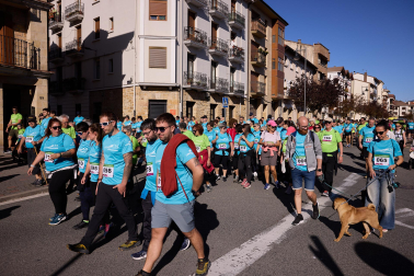 Fotos de la marcha del Alzheimer en Alsasua