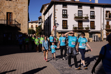 Fotos de la marcha del Alzheimer en Alsasua