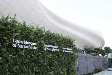 Inauguración del Museo del Arte Narrativo de Georges Lucas en la ciudad de Los Ángeles