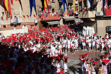 Fotos del cohete de fiestas de Corella 2026