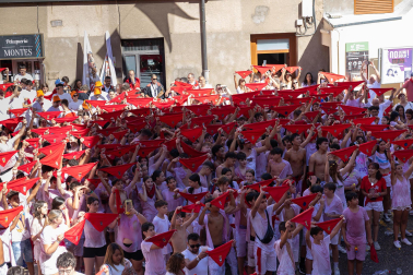 Fotos del cohete de fiestas de Corella 2026