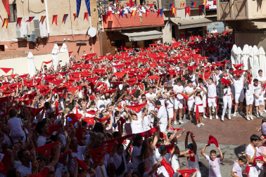 Fotos del cohete de fiestas de Corella 2026