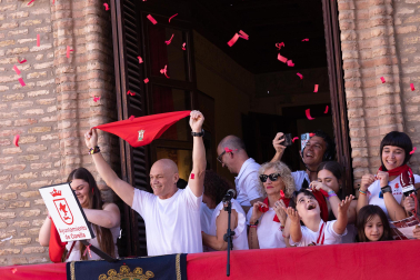 Fotos del cohete de fiestas de Corella 2026
