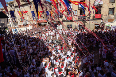 Fotos del cohete de fiestas de Corella 2026